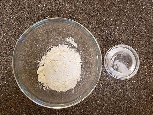 flour and oil