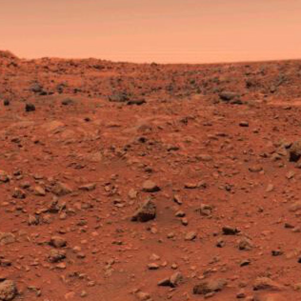 first color image taken on mars